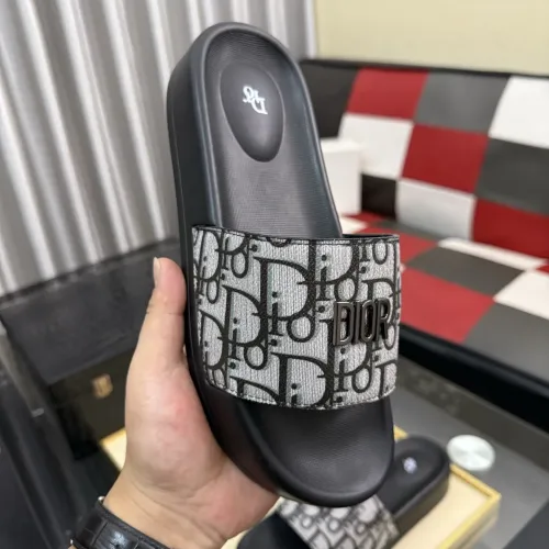 Replica Christian Dior Slippers For Men #1471721 $45.00 USD for Wholesale