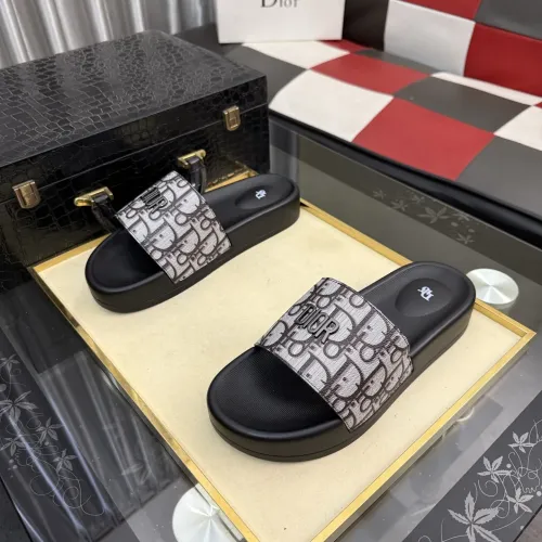 Replica Christian Dior Slippers For Men #1471722 $45.00 USD for Wholesale