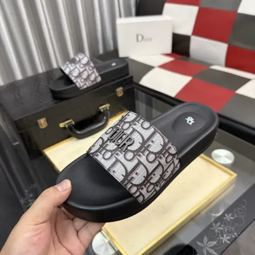 Replica Christian Dior Slippers For Men #1471722 $45.00 USD for Wholesale