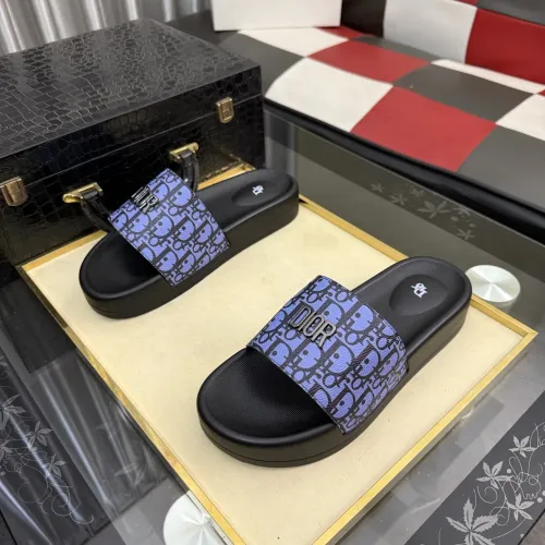 Replica Christian Dior Slippers For Men #1471723 $45.00 USD for Wholesale