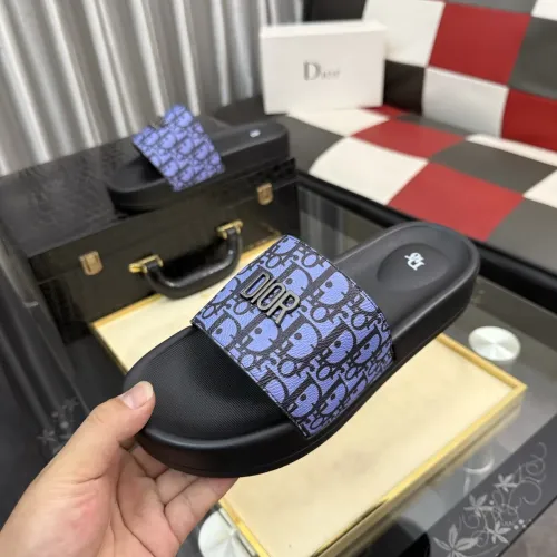 Replica Christian Dior Slippers For Men #1471723 $45.00 USD for Wholesale