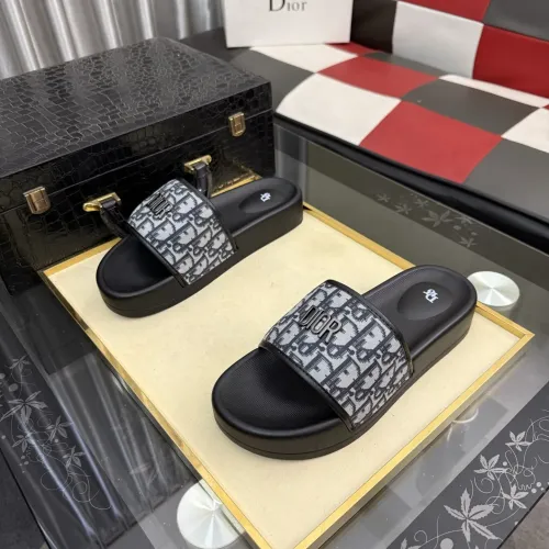 Replica Christian Dior Slippers For Men #1471725 $45.00 USD for Wholesale