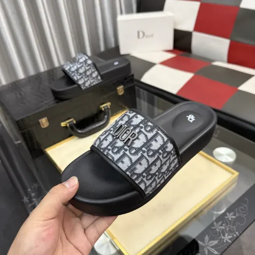 Replica Christian Dior Slippers For Men #1471725 $45.00 USD for Wholesale