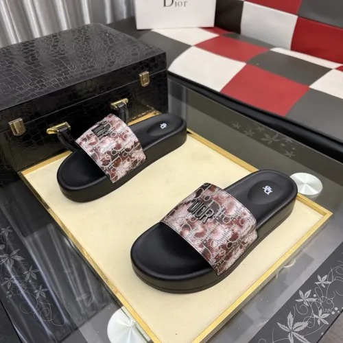 Replica Christian Dior Slippers For Men #1471727 $45.00 USD for Wholesale