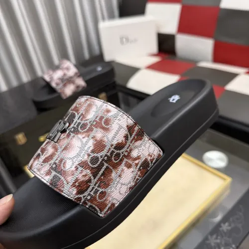 Replica Christian Dior Slippers For Men #1471727 $45.00 USD for Wholesale