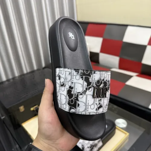 Replica Christian Dior Slippers For Men #1471728 $45.00 USD for Wholesale