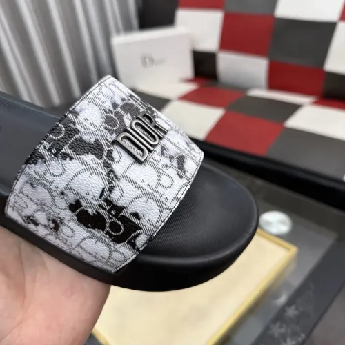 Replica Christian Dior Slippers For Men #1471728 $45.00 USD for Wholesale