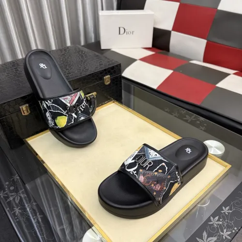 Wholesale Christian Dior Slippers For Men #1471730 $45.00 USD, Wholesale Quality Replica Christian Dior Slippers