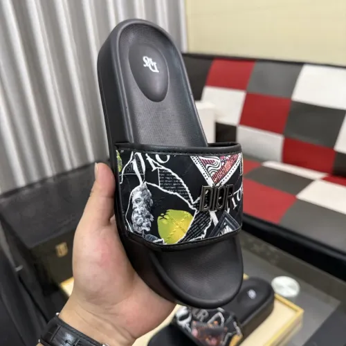 Replica Christian Dior Slippers For Men #1471730 $45.00 USD for Wholesale