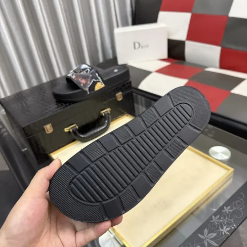 Replica Christian Dior Slippers For Men #1471730 $45.00 USD for Wholesale