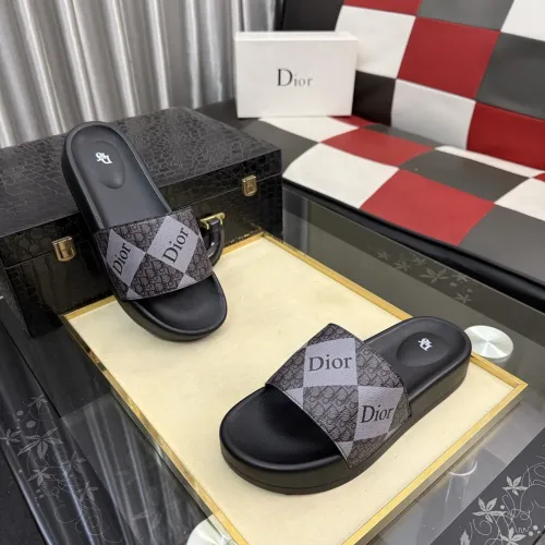 Wholesale Christian Dior Slippers For Men #1471731 $45.00 USD, Wholesale Quality Replica Christian Dior Slippers