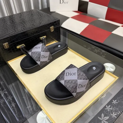 Replica Christian Dior Slippers For Men #1471731 $45.00 USD for Wholesale
