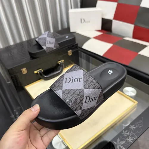 Replica Christian Dior Slippers For Men #1471731 $45.00 USD for Wholesale