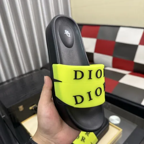 Replica Christian Dior Slippers For Men #1471734 $45.00 USD for Wholesale