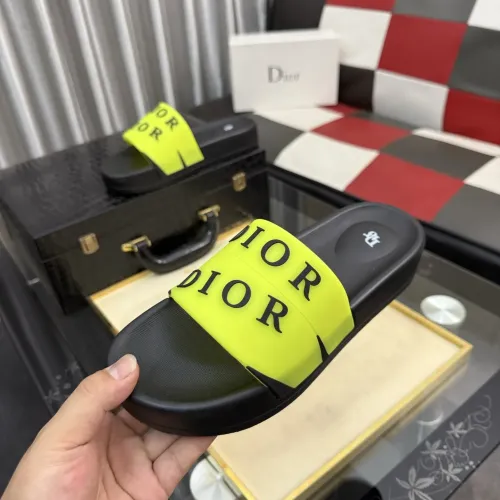 Replica Christian Dior Slippers For Men #1471734 $45.00 USD for Wholesale
