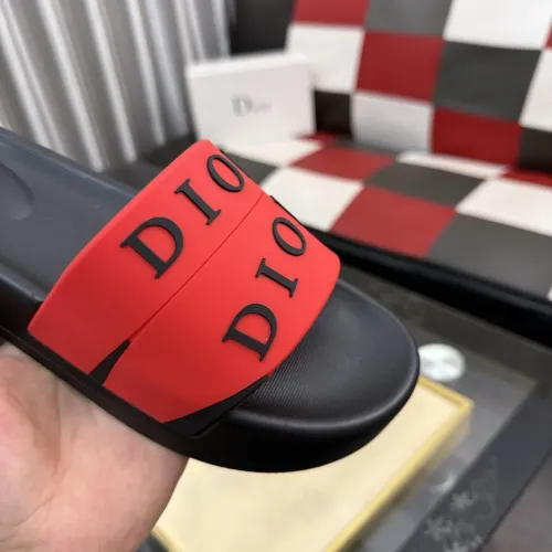 Replica Christian Dior Slippers For Men #1471735 $45.00 USD for Wholesale