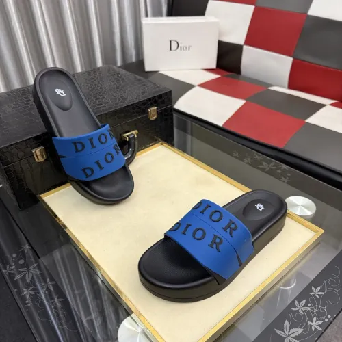 Wholesale Christian Dior Slippers For Men #1471736 $45.00 USD, Wholesale Quality Replica Christian Dior Slippers