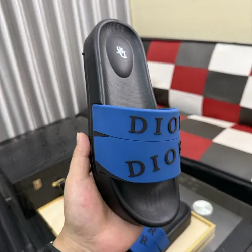 Replica Christian Dior Slippers For Men #1471736 $45.00 USD for Wholesale