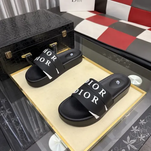 Replica Christian Dior Slippers For Men #1471737 $45.00 USD for Wholesale
