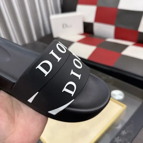 Replica Christian Dior Slippers For Men #1471737 $45.00 USD for Wholesale