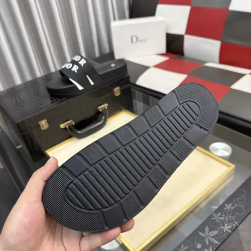 Replica Christian Dior Slippers For Men #1471737 $45.00 USD for Wholesale