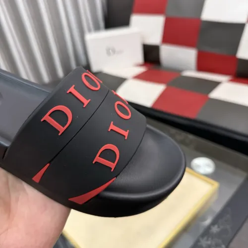 Replica Christian Dior Slippers For Men #1471738 $45.00 USD for Wholesale