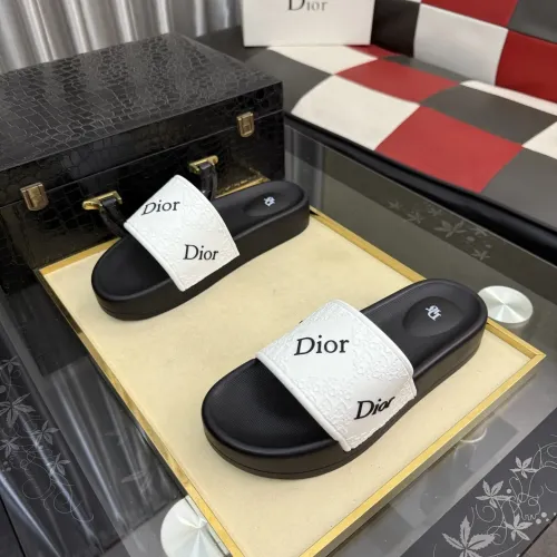 Replica Christian Dior Slippers For Men #1471740 $45.00 USD for Wholesale