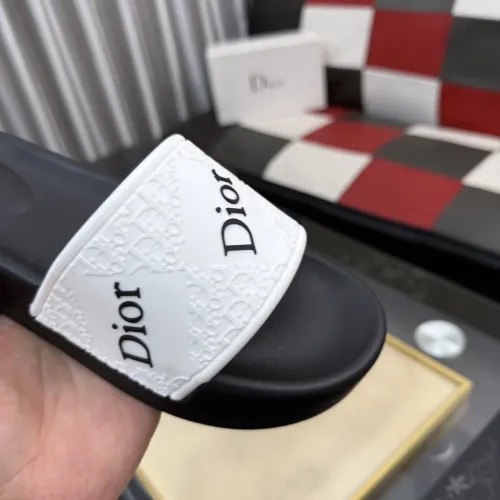 Replica Christian Dior Slippers For Men #1471740 $45.00 USD for Wholesale