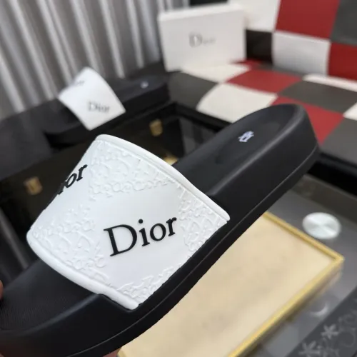Replica Christian Dior Slippers For Men #1471740 $45.00 USD for Wholesale