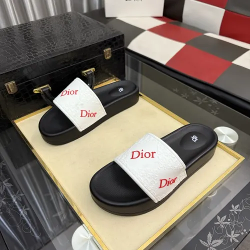Replica Christian Dior Slippers For Men #1471741 $45.00 USD for Wholesale