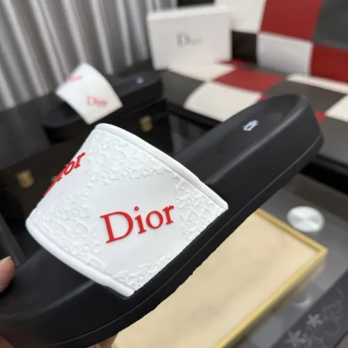 Replica Christian Dior Slippers For Men #1471741 $45.00 USD for Wholesale