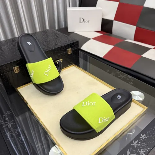 Wholesale Christian Dior Slippers For Men #1471742 $45.00 USD, Wholesale Quality Replica Christian Dior Slippers