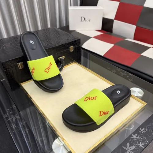 Wholesale Christian Dior Slippers For Men #1471743 $45.00 USD, Wholesale Quality Replica Christian Dior Slippers
