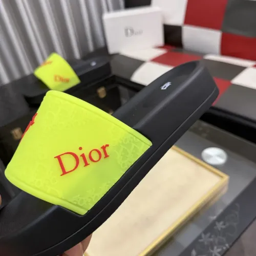 Replica Christian Dior Slippers For Men #1471743 $45.00 USD for Wholesale