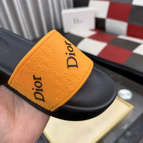 Replica Christian Dior Slippers For Men #1471745 $45.00 USD for Wholesale