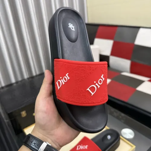 Replica Christian Dior Slippers For Men #1471749 $45.00 USD for Wholesale