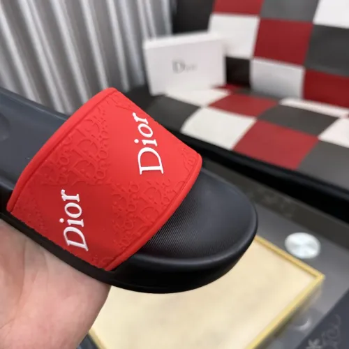 Replica Christian Dior Slippers For Men #1471749 $45.00 USD for Wholesale