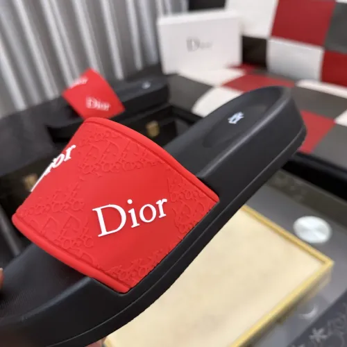 Replica Christian Dior Slippers For Men #1471749 $45.00 USD for Wholesale