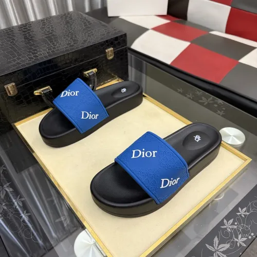 Replica Christian Dior Slippers For Men #1471756 $45.00 USD for Wholesale