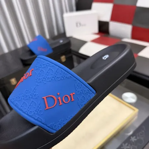 Replica Christian Dior Slippers For Men #1471757 $45.00 USD for Wholesale