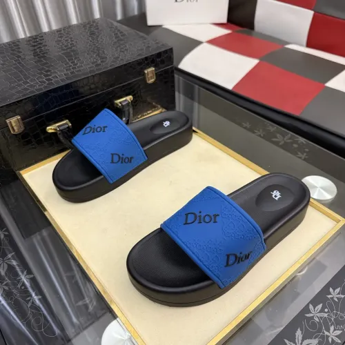 Replica Christian Dior Slippers For Men #1471760 $45.00 USD for Wholesale