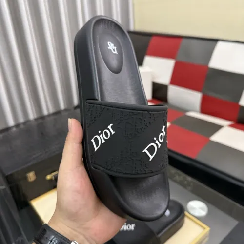 Replica Christian Dior Slippers For Men #1471763 $45.00 USD for Wholesale