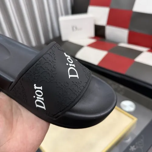 Replica Christian Dior Slippers For Men #1471763 $45.00 USD for Wholesale