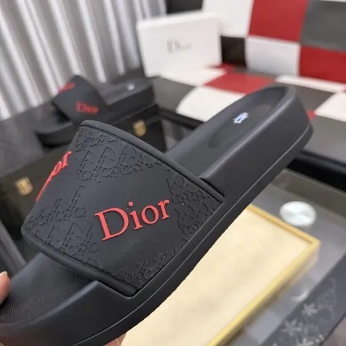 Replica Christian Dior Slippers For Men #1471766 $45.00 USD for Wholesale