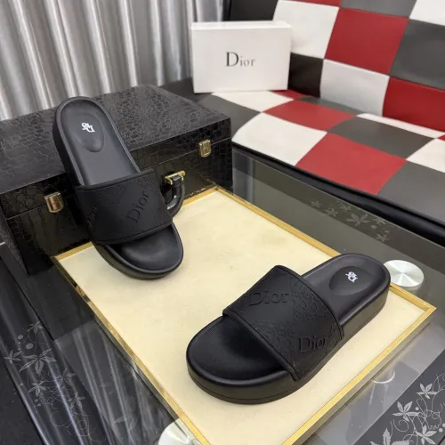 Wholesale Christian Dior Slippers For Men #1471769 $45.00 USD, Wholesale Quality Replica Christian Dior Slippers