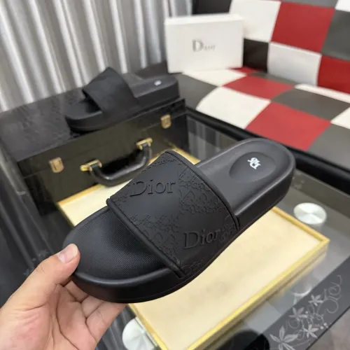 Replica Christian Dior Slippers For Men #1471769 $45.00 USD for Wholesale