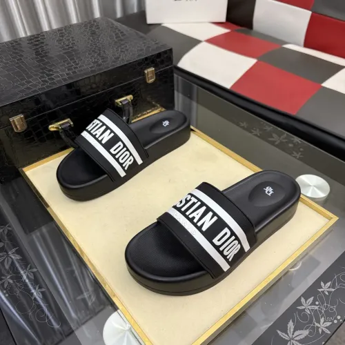 Replica Christian Dior Slippers For Men #1471770 $45.00 USD for Wholesale