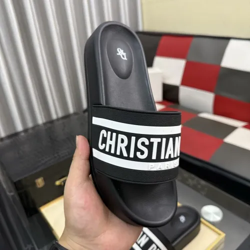 Replica Christian Dior Slippers For Men #1471770 $45.00 USD for Wholesale