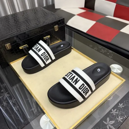 Replica Christian Dior Slippers For Men #1471773 $45.00 USD for Wholesale