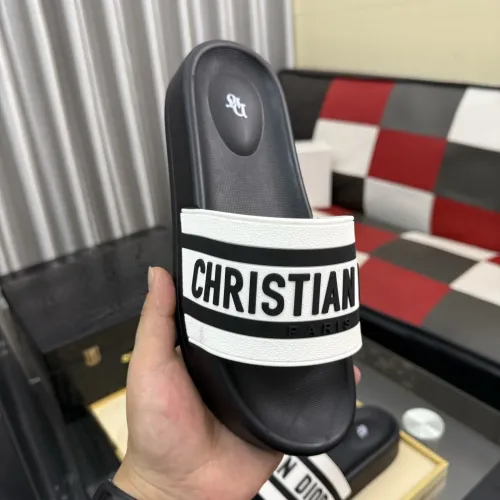 Replica Christian Dior Slippers For Men #1471773 $45.00 USD for Wholesale